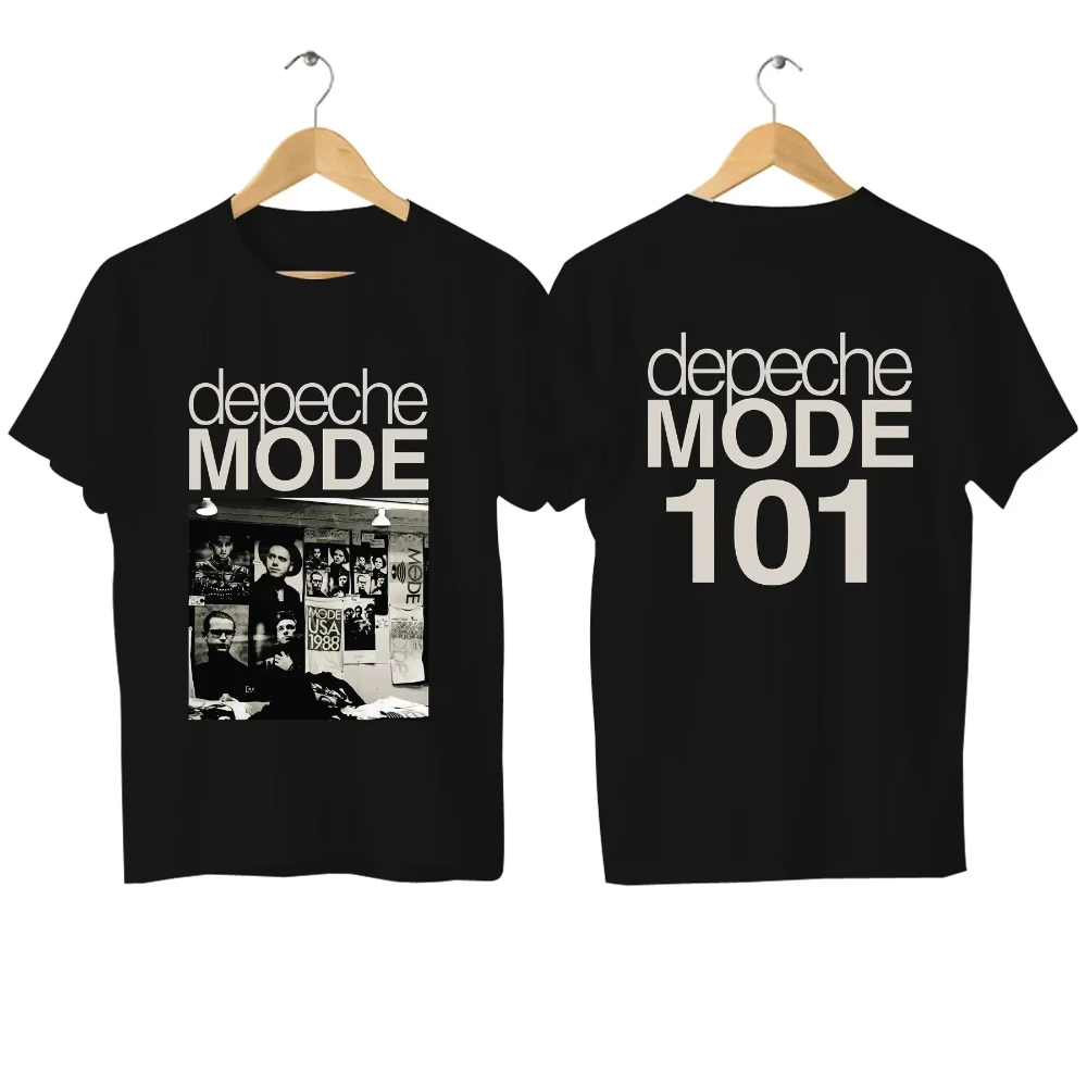 

2025 Men Women T Shirt Casual Depeche Negative Skull Mode Cotton T-shirt Graphic Sport Tops Clothing Streetwear Tops