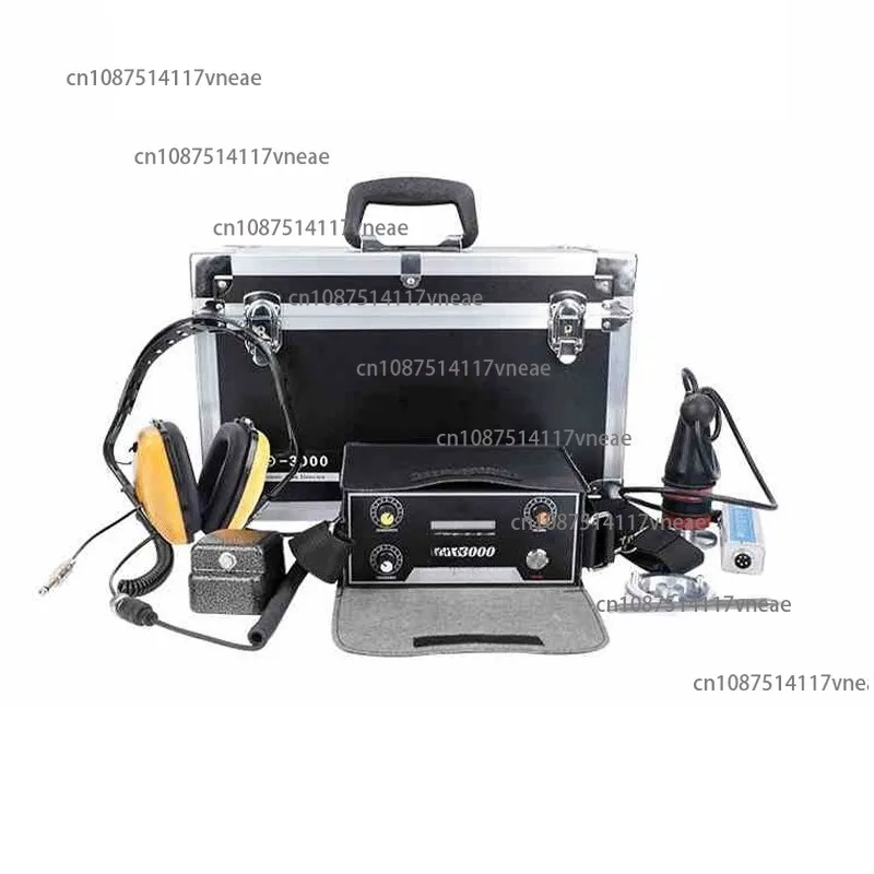 FT-3000 High Precision Leak Detector Sensor Acoustic Water Pipe Leak Detector Underground Water Tester Leak Detection Device