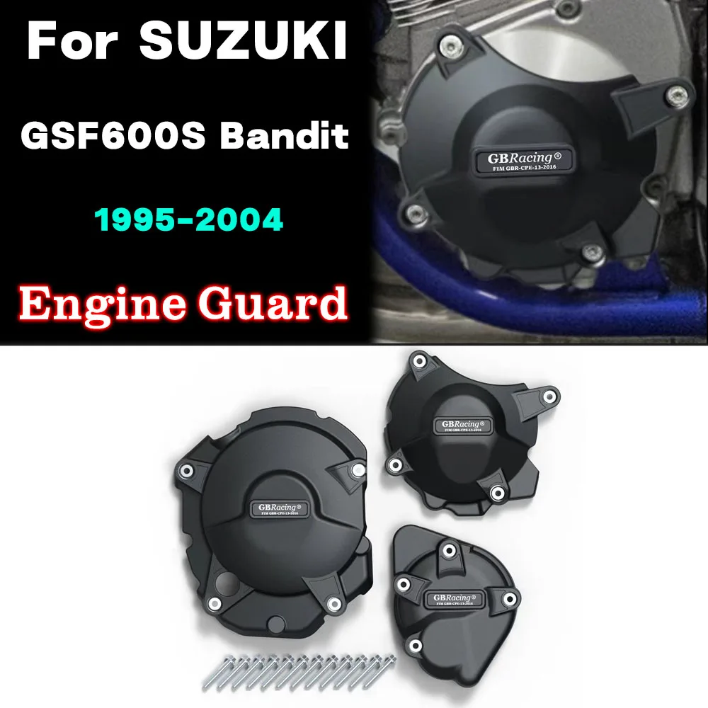 FOR SUZUKI GSF600S Bandit 1995 1996 1997 1998 1999 2000 2001 2002 2003 2004 For GBRacing Motorcycles Engine Protective Cover