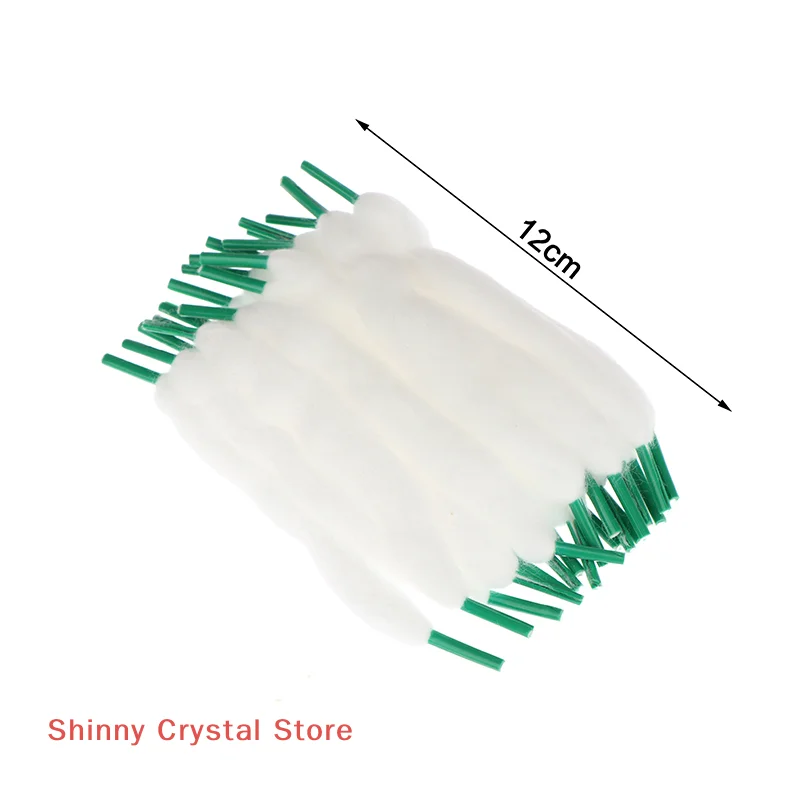 

Новинка, 20 шт., шнурки/нитка из хлопка PREMIUM, шерсть с беконом, диаметр 2,5 мм, долговечный впитывающий материал, нить L120 мм