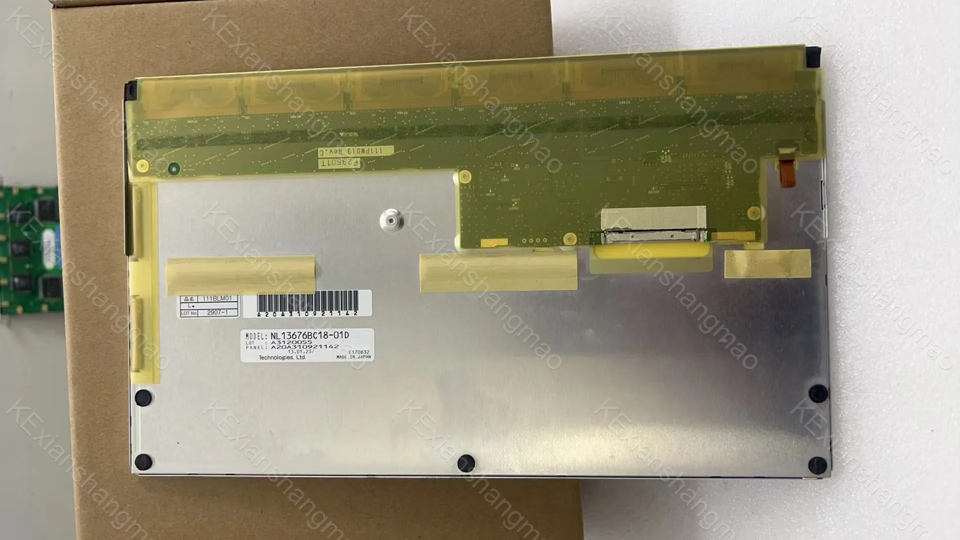 

The original display screen NL13676BC18-01D NL12876BC15-01 NL10260BC19-01D NL8060BH18-02W showed normal test results