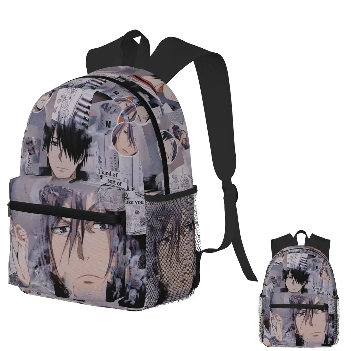 

Аниме Баскетбол Куроко No Basket Himuro Tatsuya Студенческий рюкзак Школьная сумка Походный рюкзак для мужчин и женщин Книжная сумка Сумки на плечо