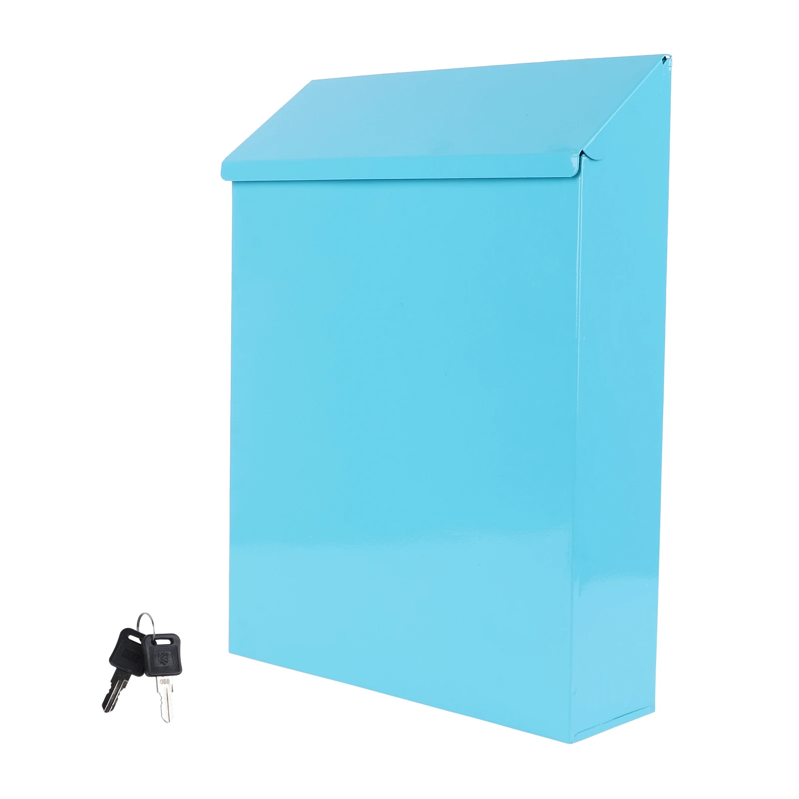 

1pc Iron Mailbox Letter Box Suggestion Post Complaint Box Rustic Metal Outdoor Home Office Wall Mount Tin Mailboxes Durability