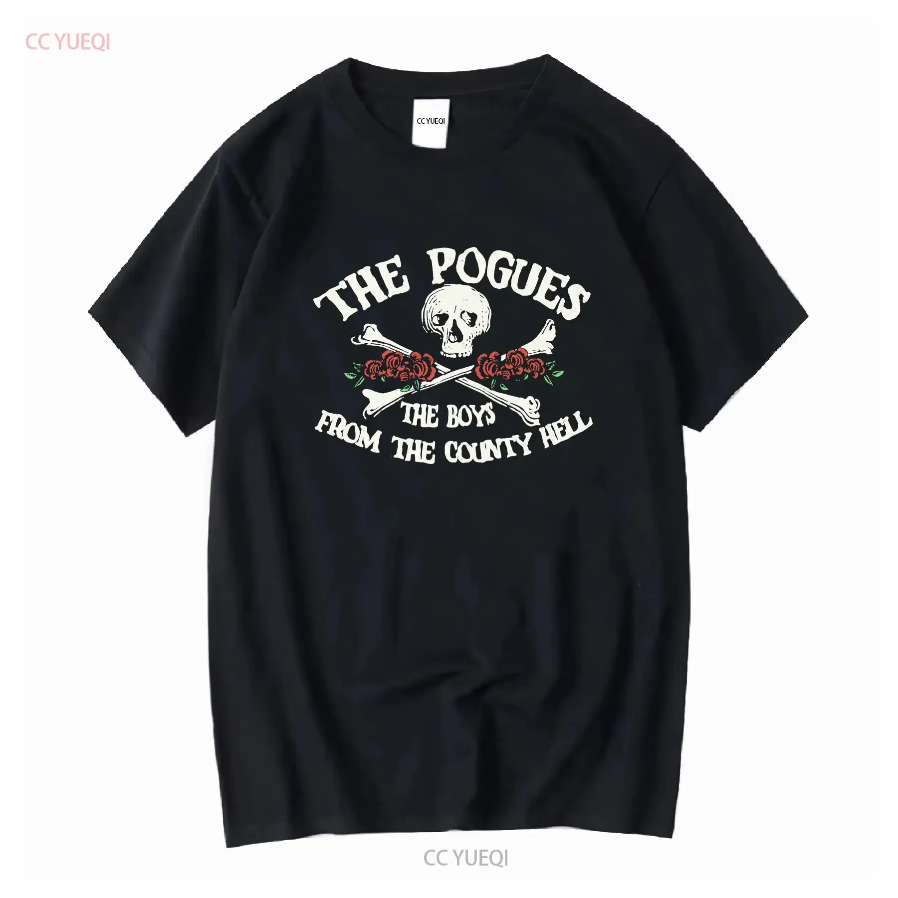 The Pogues Shane Macgowan Boys from County Hell Vintage T shirt XL long or short sleeves vintage Washed Casual Stylish