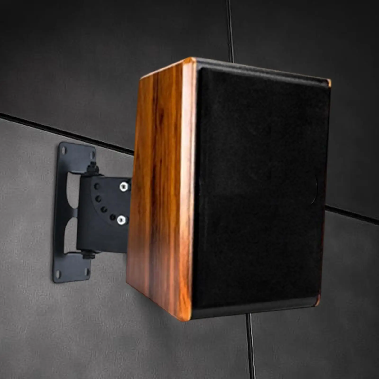 Speaker Wall Mount,Ceiling Mounting Bracket Universal Holder Easy to Install Adjustable Support for Audio Home Concert Office