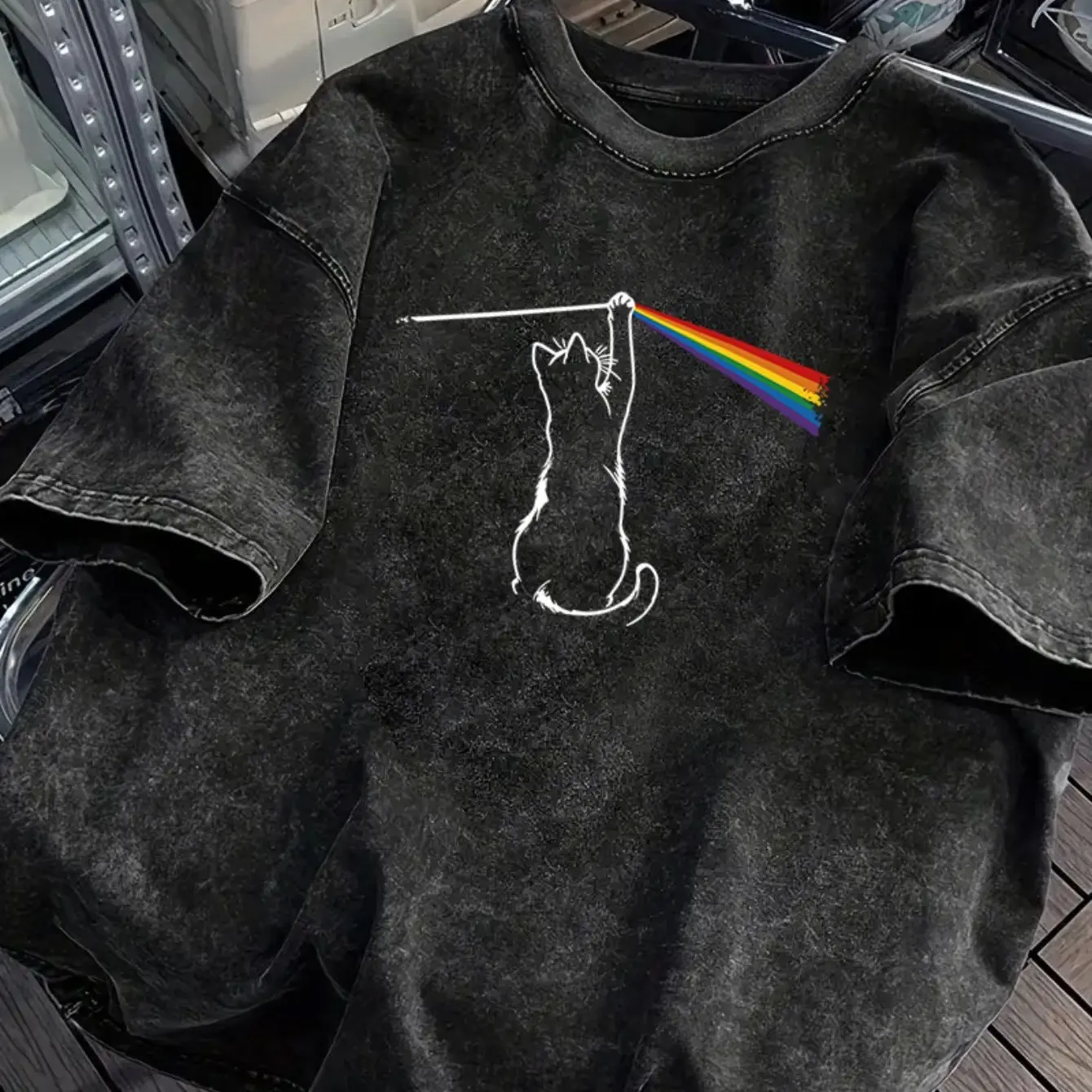 

New Men's Pure Cotton Washable T-shirt, Comfortable, Breathable, High-quality, Beach Travel, Party, Halloween Gift Ins Y2k New