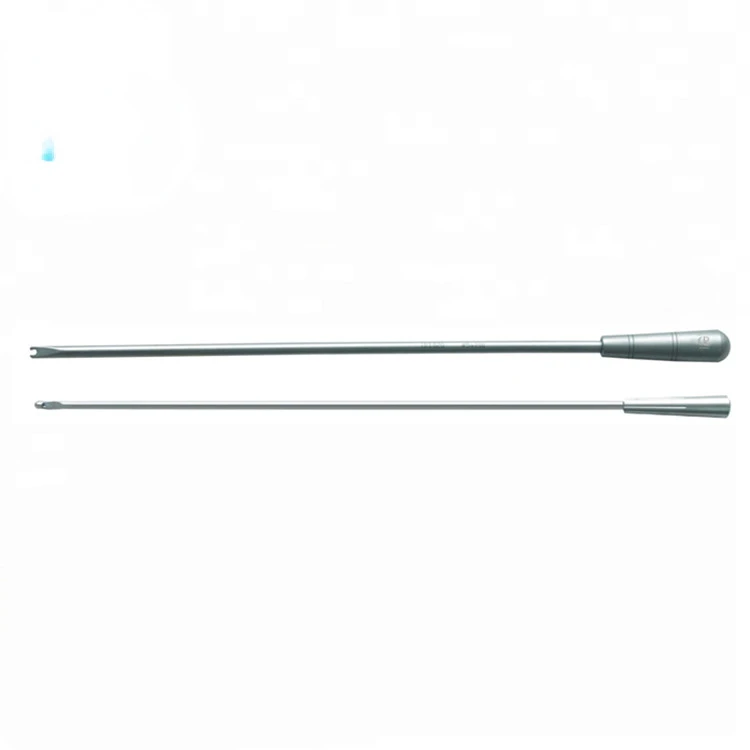 5mm Reusable gynaecology surgical laparoscopy instruments stainless steel sharp tip knot pusher