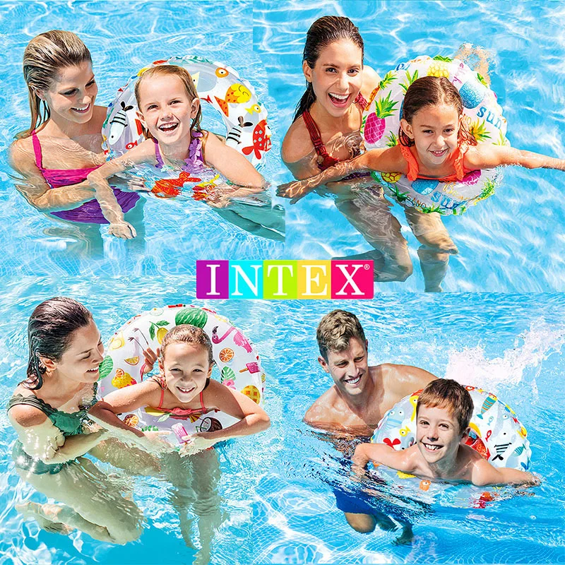 Cercle d'eau d'anneau de natation, radeaux de piscine gonflables, jouet d'eau pour enfants, piscine, fête sur la plage, jouets de combat amusants en eau 51cm