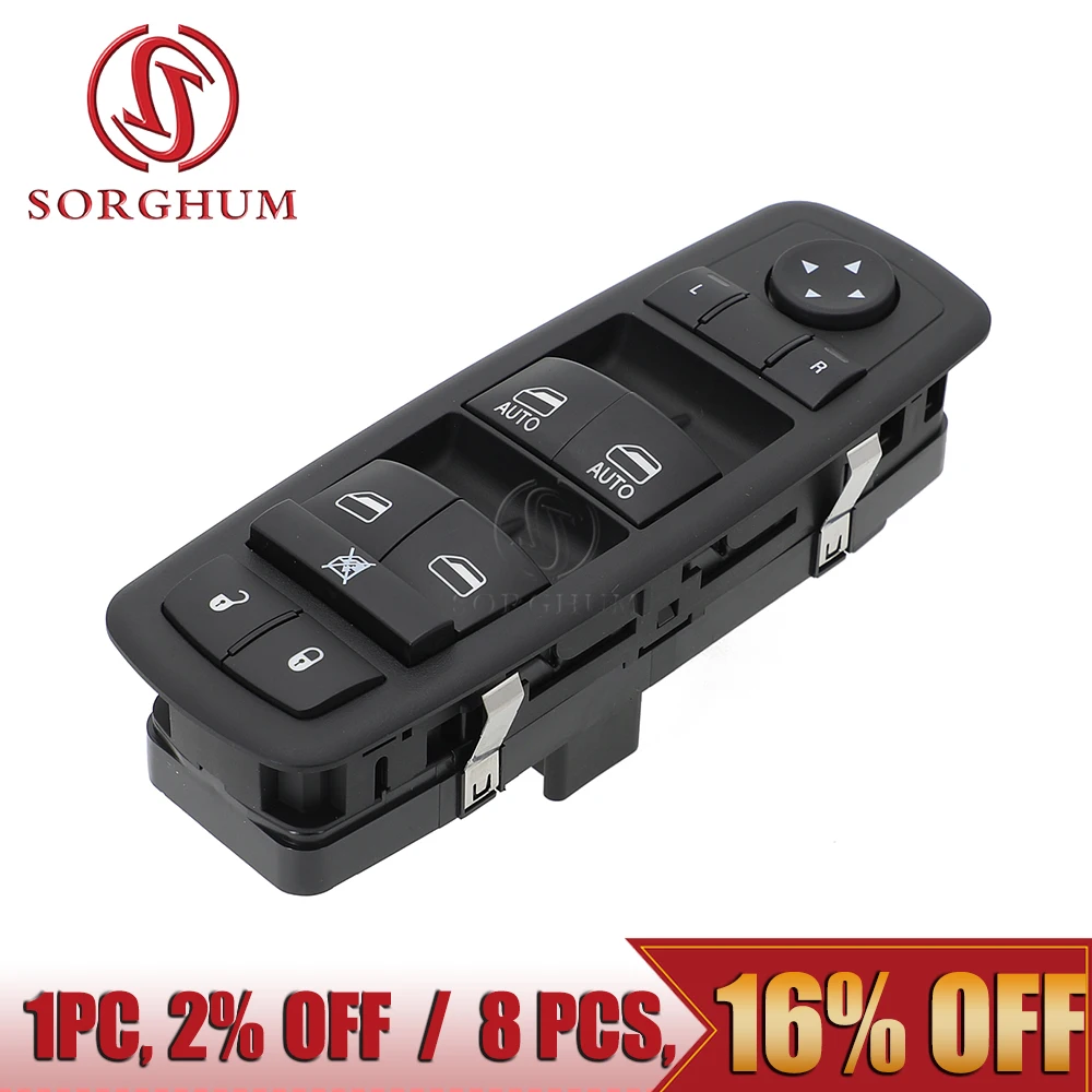 

SORGHUM 68110871AA LHD Master Power Window Switch For Chrysler Town & Country 2012-2016 Dodge Grand Caravan 2012-2019 68298871AA