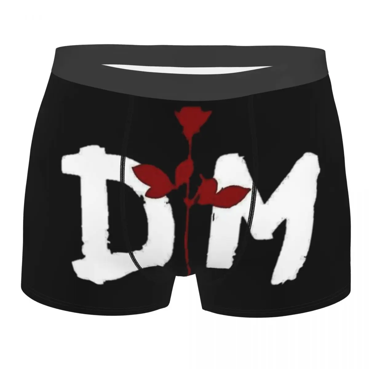 Custom Depeche Cool Mode Electronic Rock Boxer Shorts Men 3D Printed Male Soft Underwear Panties Briefs