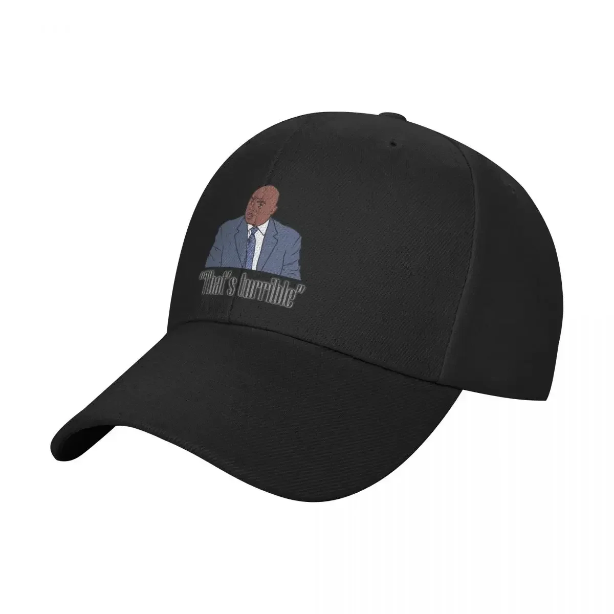 Charles Barkley That's Turrible Baseball Cap western Hat Beach Outing Unique hats Woman Hats Men's