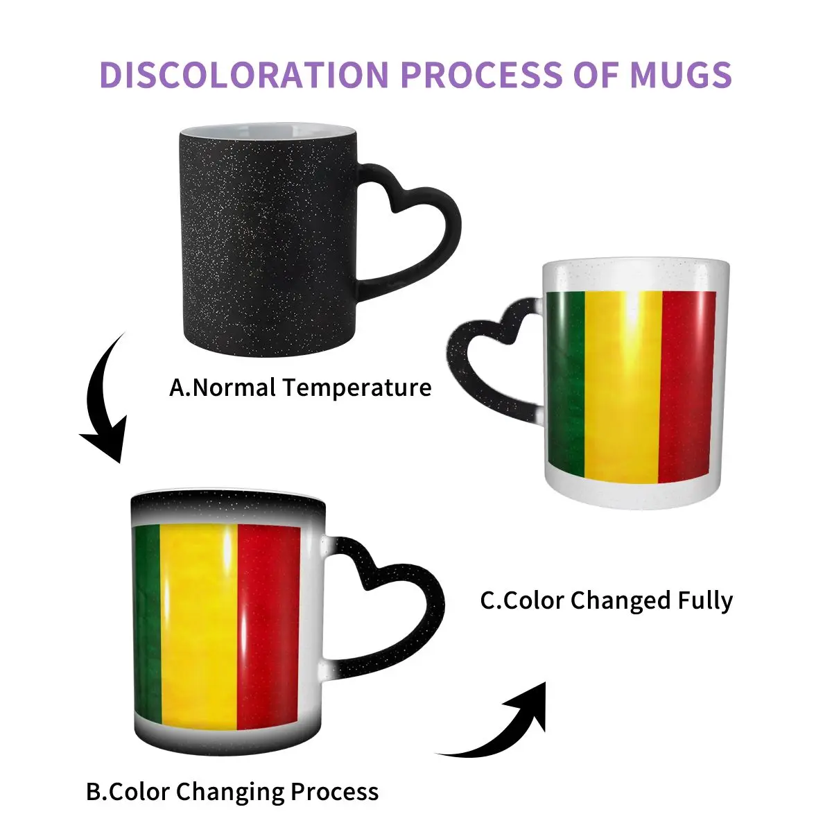 Jamaican Reggae Rasta Lion Jamaica Flag Mug Funny Ceramic Coffee Cups Tea Mugs Milk Cup Drinkware Gifts for Friends