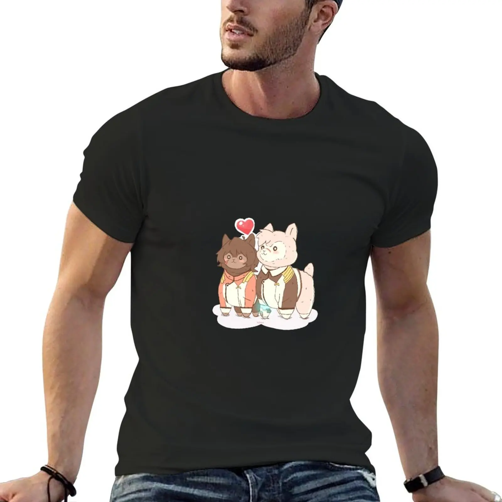 

Alpaca Sheith T-Shirt custom shirt boys whites anime rapper graphic tees Men's t-shirts