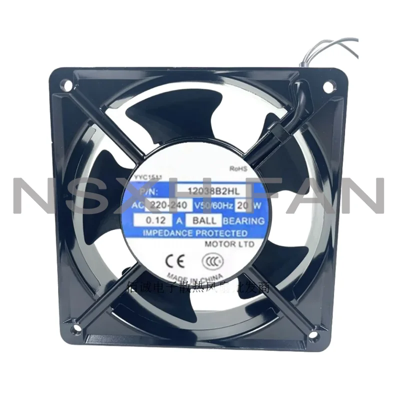 New /BT220 12038B2XLaxial Flow Fan Power Cabinet 220V AC Cooling Fan