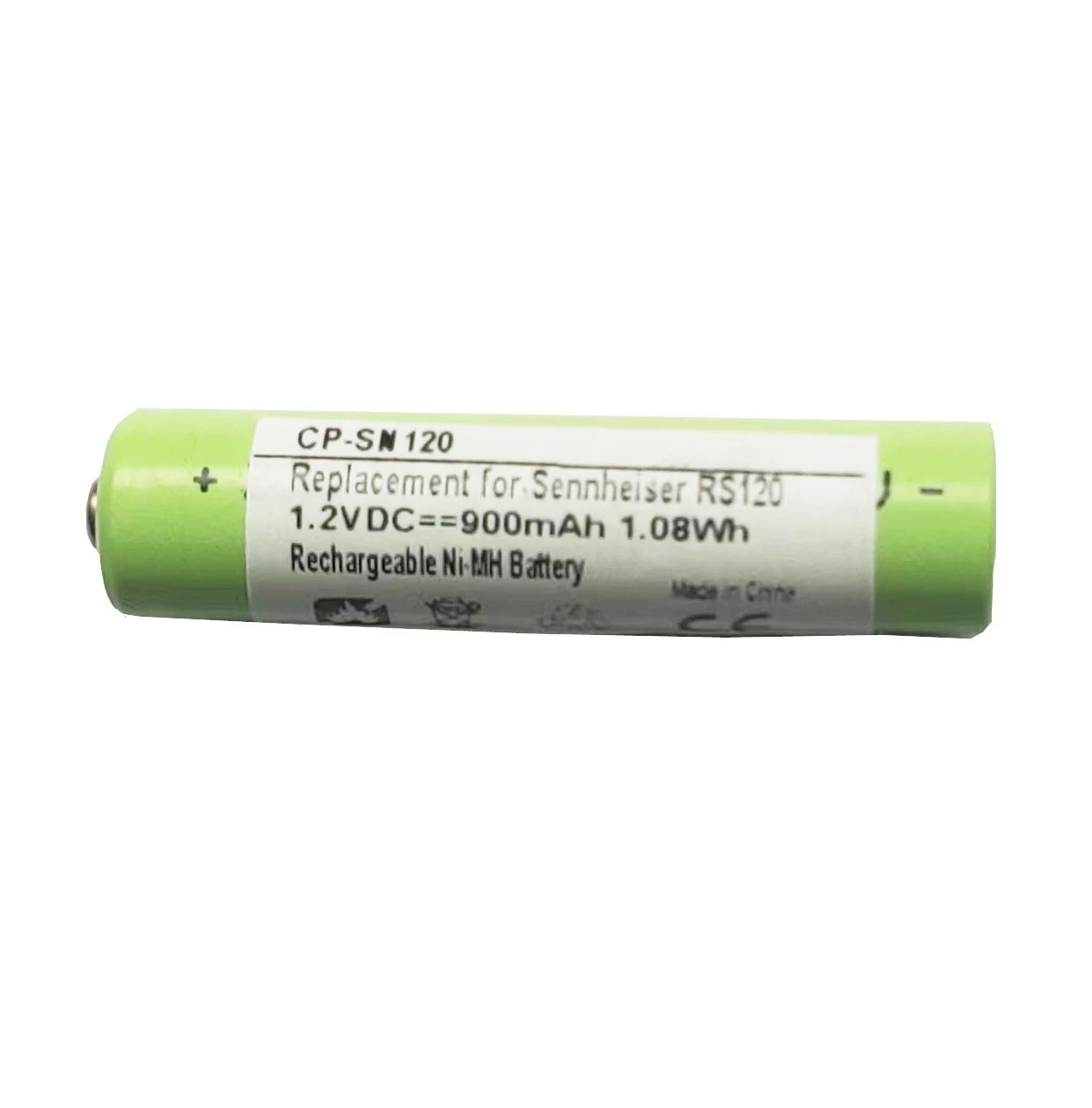 CP-SN120 Bluetooth Headset Battery for Sennheiser RS110 RS120 RS130 RS160 RS170 RS180 RS195 RS220 PXC 250-II/350/450 HDR 170