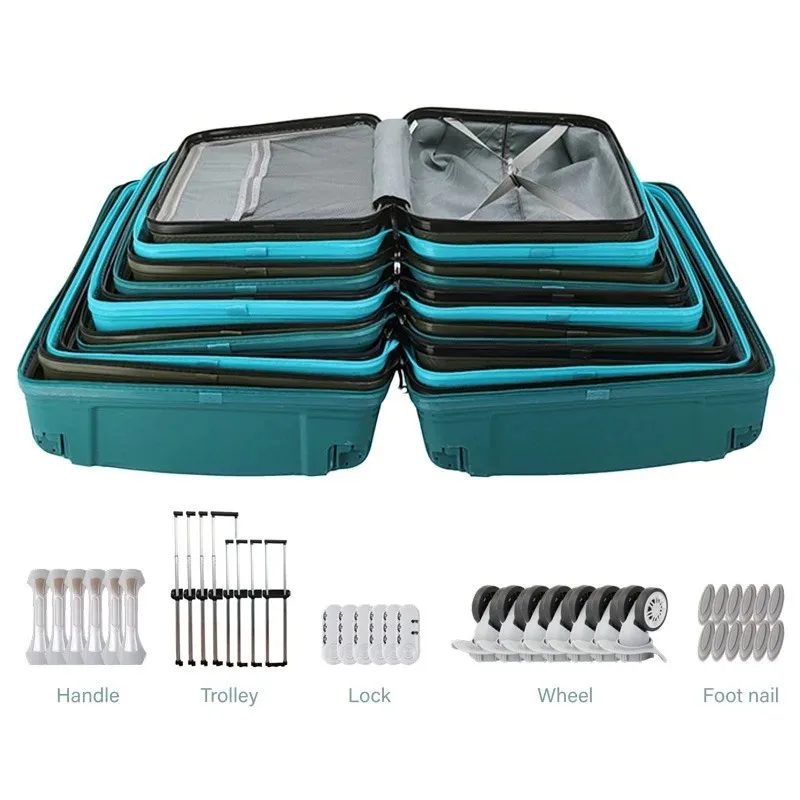 Customized Luggage SKD Products Travel Wheel Luggage Checked Luggage Factory