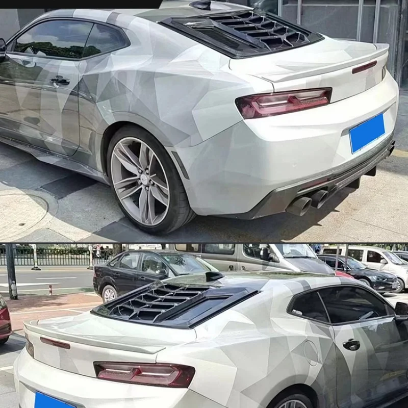 مناسبة لسيارة شيفروليه كامارو كورفيت C7 المعدلة للنافذة الخلفية كوة الزجاج الأمامي الخلفي منحرف الرياح سبويلر ظلة