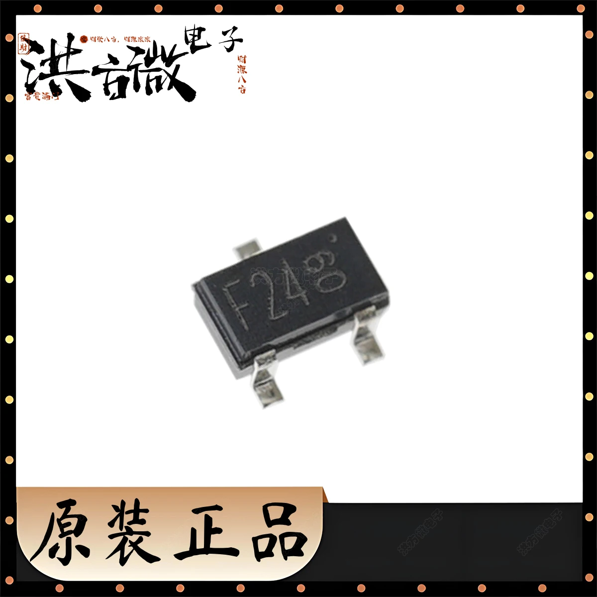 DTD114EKT146 Marking F24 NEW Original Digital Transistor F24 200mW 500mA NPN-Prebias TO-236-3 SOT-23-3 50V 0.5A SMT3 TRANS F24