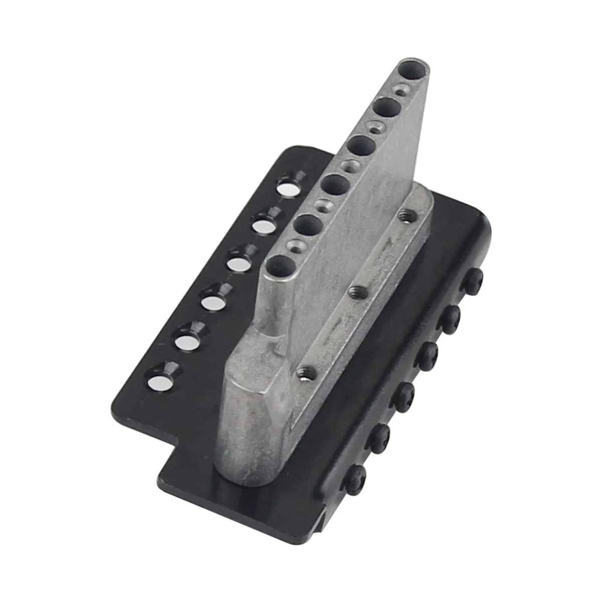 FLEOR Black 6 Strings Electric Guitar Bridge Tremolo Bridge System Fit ST Guitar