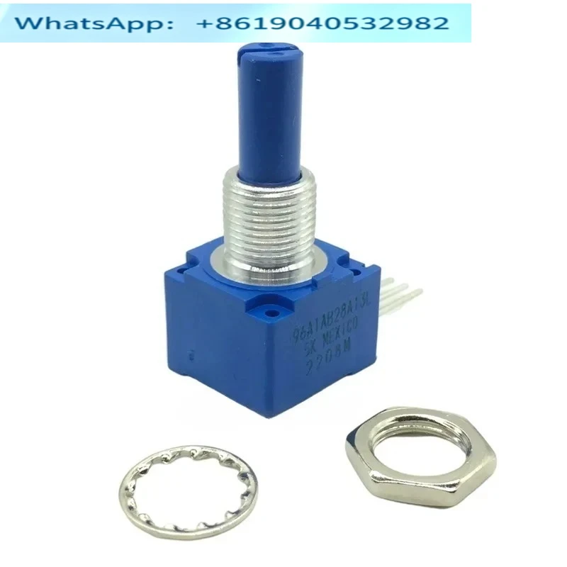 precision single-turn wire wound potentiometer 96A1A-B28-A13L 5K ohm