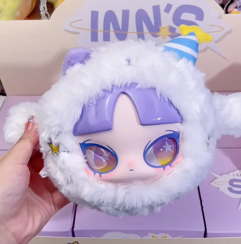 الأصلي INN يين Qiri حفلة صندوق أعمى حقيبة للحمل لعبة عصرية قلادة عرض قطعة سستة الحقيبة فتاة تمثال هدية