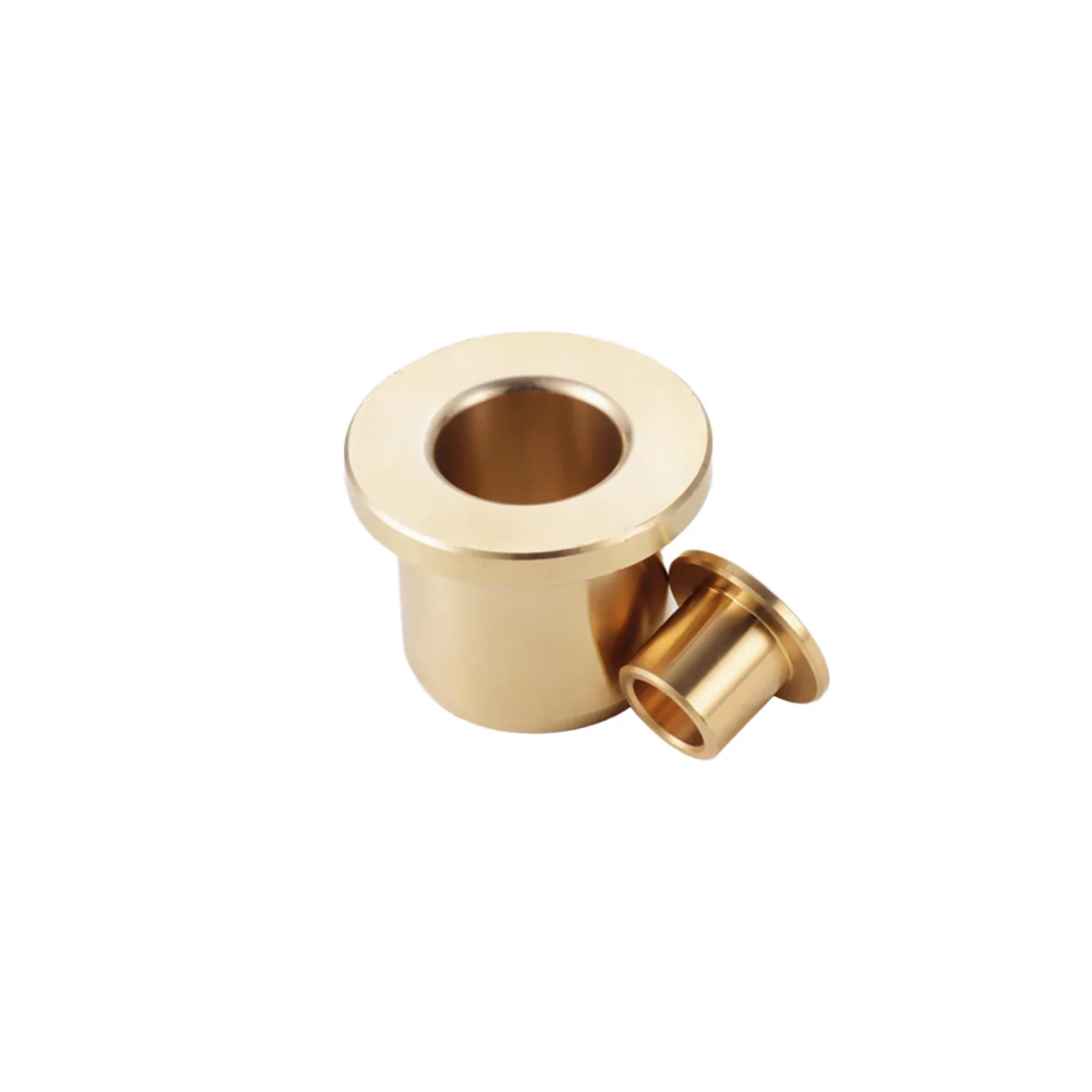 Bronze Sleeve Flange Through-Hole Bearing Bushings 1PCS