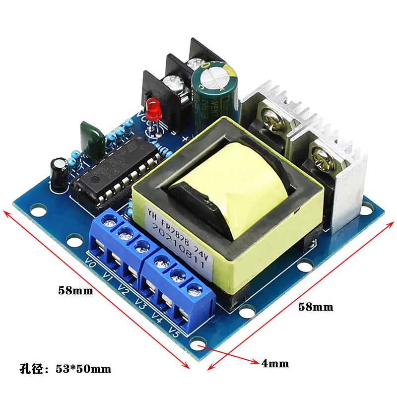 150W‑DC‑AC Boost Inverter Module, DC12V/24V‑to‑AC110V 220V Step‑Up Power Converter Board
