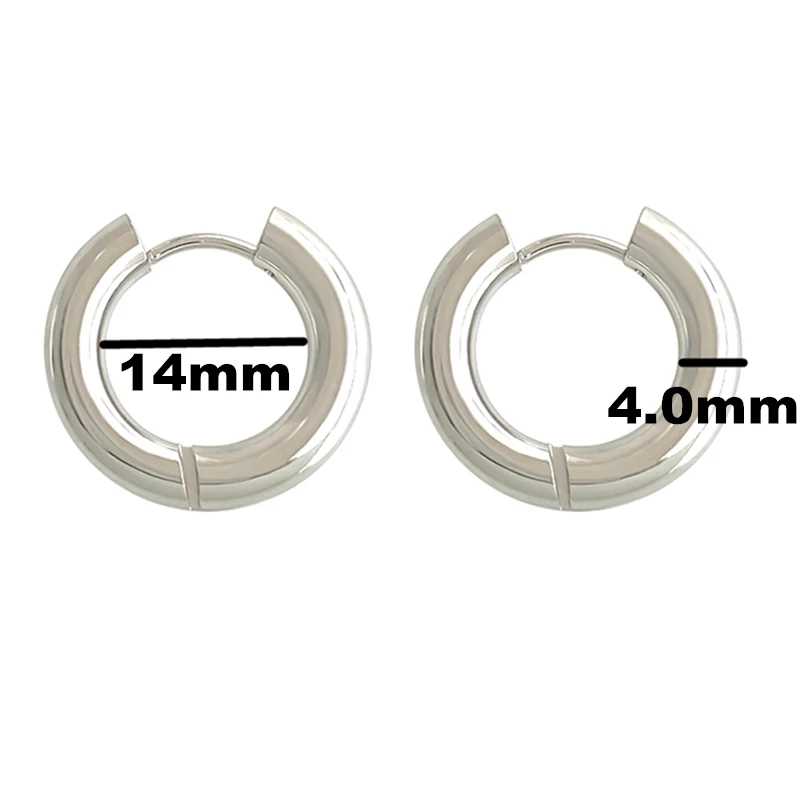 kshmir Fashion Titanium Steel Earrings Daily metal ring earrings Earrings women\'s accessories Jewelry gift free
