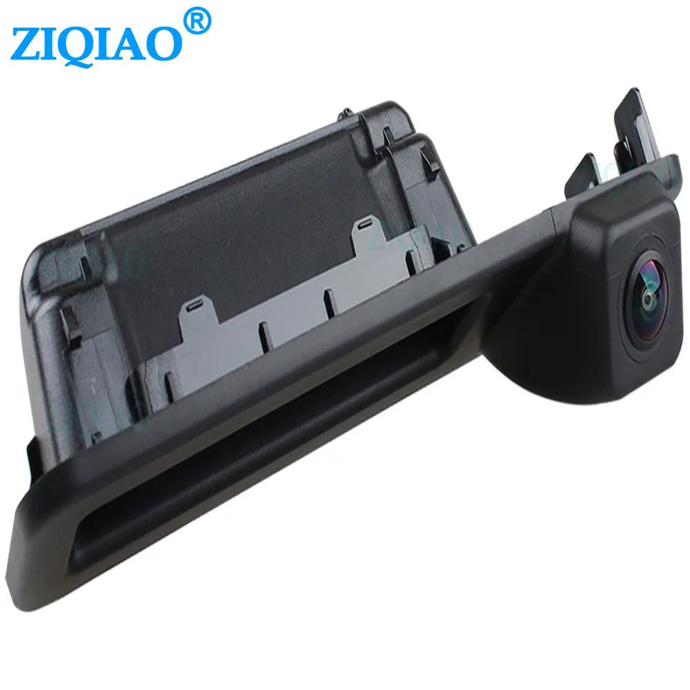 ZIQIAO for BMW X1 F48 X3 F25 3 Series F30 F80 F31 F34 2018 2019 2020 2021 Fisheye Lens Trunk Handle Rear View Camera LS308