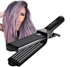 6 Teeth Hair Corrugated Iron For Volumizing And Fluffy Hairstyles Crimping Iron Anti Static Ceramic Hair Crimping Styling Tool
