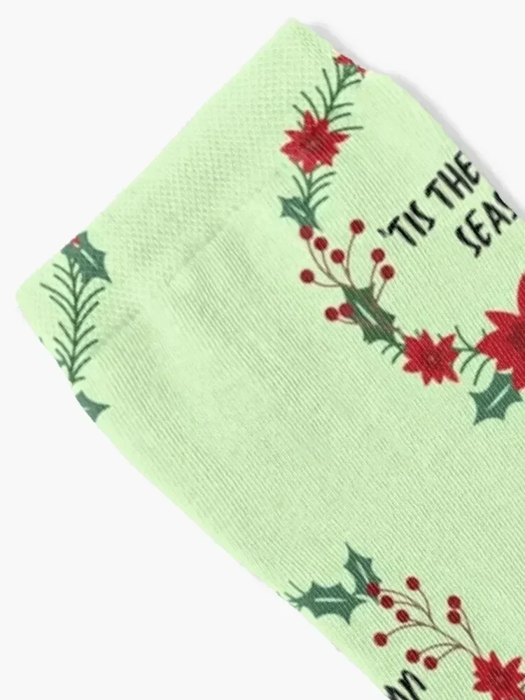 Tis the damn season Socks custom funny sock Mens Socks Women's