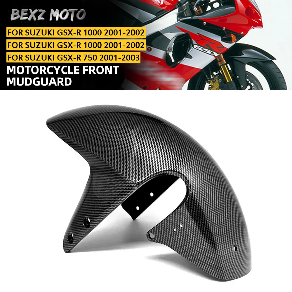 Für SUZUKI GSXR1000 GSXR600 GSXR750 K1 K2 K3 2001 2002 2003 Motorrad Vorderrad-Schutzblech Spritzschutz Verkleidung GSXR 100