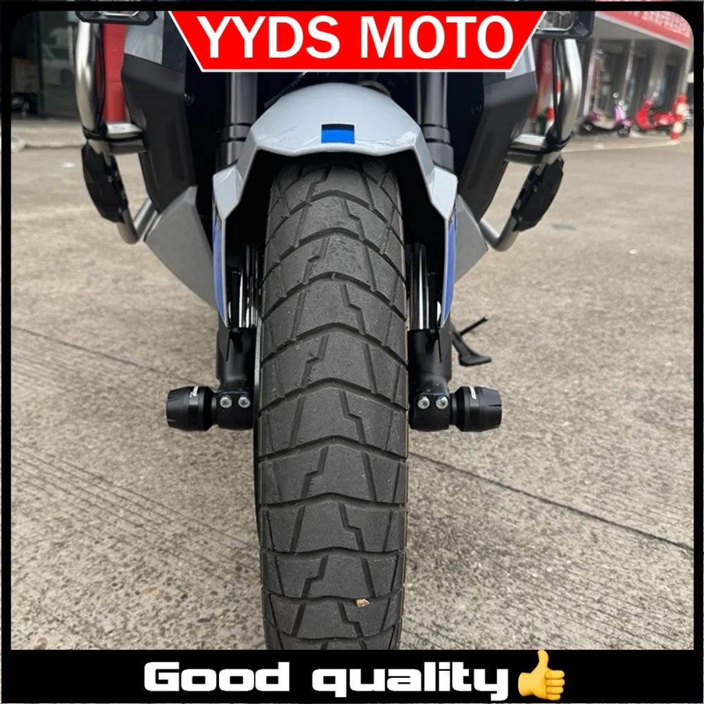 

For ZONTES 368G/E/K/D/M scooter front wheel anti-fall bar bumper rear guard bar anti-fall ball head rod modification