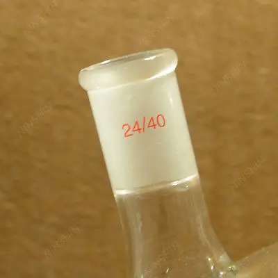 5000ml,24/40,3-neck,Flat Bottom,Glass Flask,5L,Three Necks,Lab Chemical Bottle