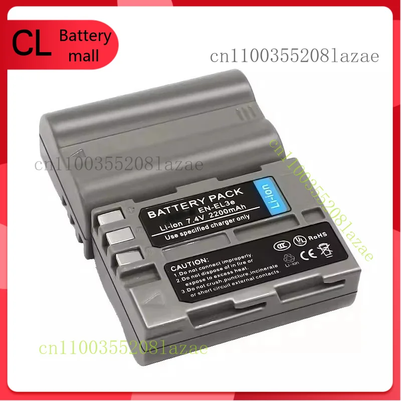 2x-en-el3e-2200mah-2200mah-バッテリー-nikon-d50-d70-d70s-d80-d90-d100-d200-用