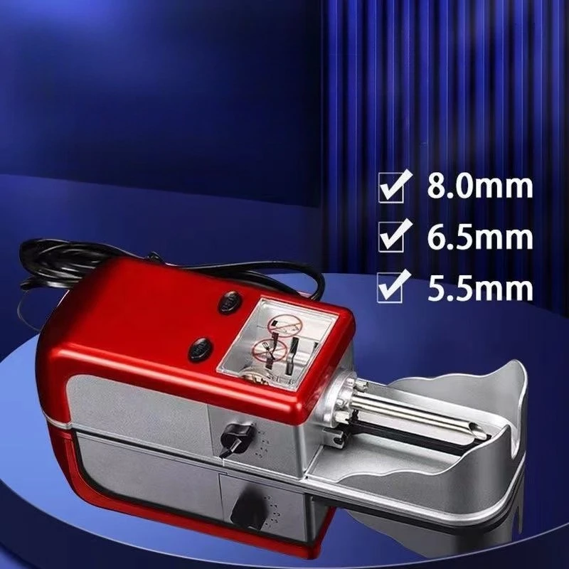 Universal Cigarette Maker with Grinder Home Portable Fully Automatic Adjustable Complete Set of Plug-in Electric Cigarette Maker