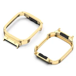 Metal Stainless Steel Full Edge Protector Smartwatch Case Shell Frame For Redmi Watch3/Mi Watch Lite3 Protective Bumper Cover