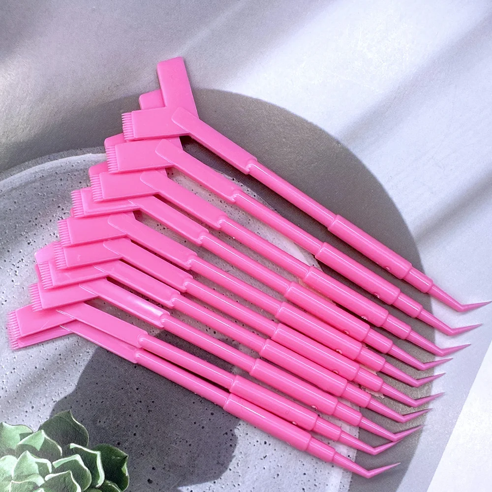 30pcs Eyelash Dying Set Silicone Eyelash Perm Pad Lash Rods Shield Lifting Y-Shape Eyelash Brush Mascara Applicator Makeup Tools view 2