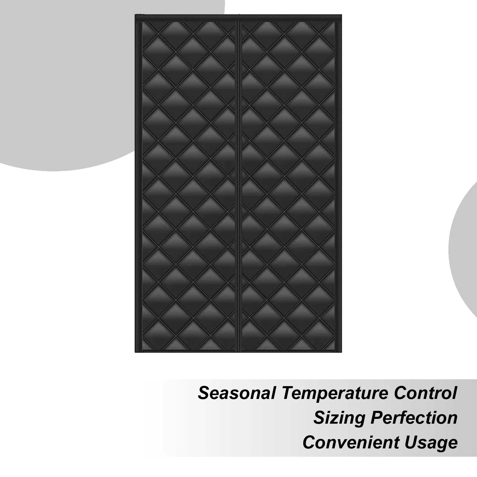 

Изолированная дверная крышка, ветрозащитная, пылезащитная, 33X80 дюймов, экран, магнитная дверь для путешествий, защита на открытом воздухе, кемпинг, зимний дом