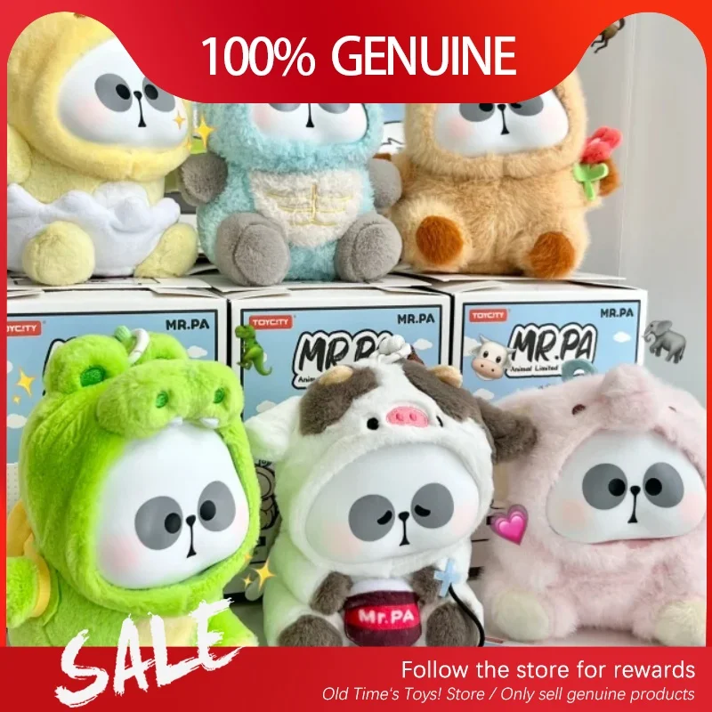 

Genuine Mr.Pa Animal Company Limited Series Blind Box Cute Plush Mr.Pa Collect Model Doll Surprise Mystery Desktop Ornamen Gifts