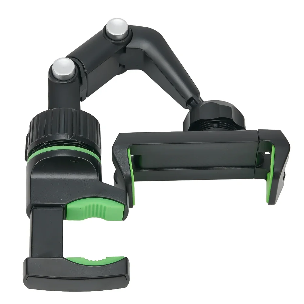 1x Phone Holder For Guitar Head Mic Music Stand Degree Rotatable Phone Support Multifunctional Live Broadcast Bracket Clip