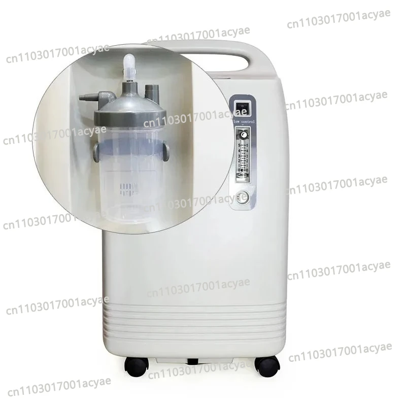 5L/Min Portable Oxygen Concentrator – Continuous Flow Home Machine for Travel & Daily Use