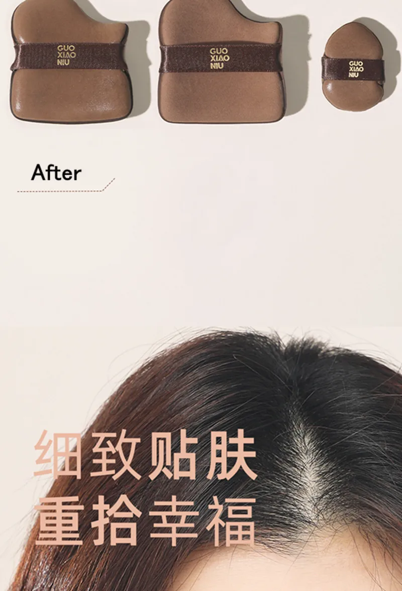 Guoxiaoniu 6PCS Make-Up Blender Puff Air Kissen Foundation Schwamm Lose Pulver Puffs Kosmetische Applikator Werkzeug Großhandel – Detail 6
