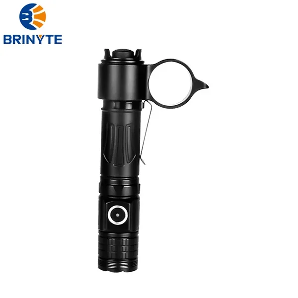 Brinyte PT28 Palm Sized Magnetic Charging Self Defense Stick Tactical  Led Flashlights Torches Linternas