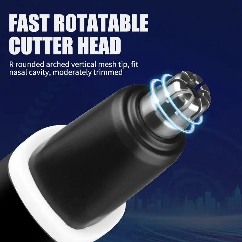 Electric Ear Nose Hair Trimmer Painless USB Rechargeable Waterproof For Men and Women Nose Eyebrow Facial Hair Removal