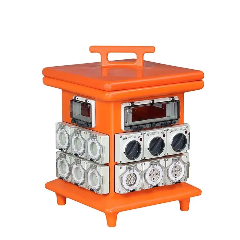 【2026】IP67 Waterproof Orange PE Open Installation Industrial Outdoor Electrical Power Distribution Box Model JHDB-L01 OEM Brand