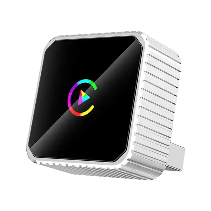 

B04C-Bluetooth 5.0 Беспроводной USB-адаптер Carplay Android AUTO 2-в-1 Smart AI Box для проводного и беспроводного Car Play