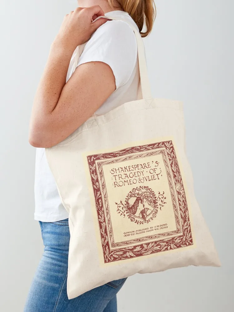 

Shakespeares Tragedy of Romeo and Juliet Tote Bag tote bag women Women's beach bags eco bag folding Candy bags