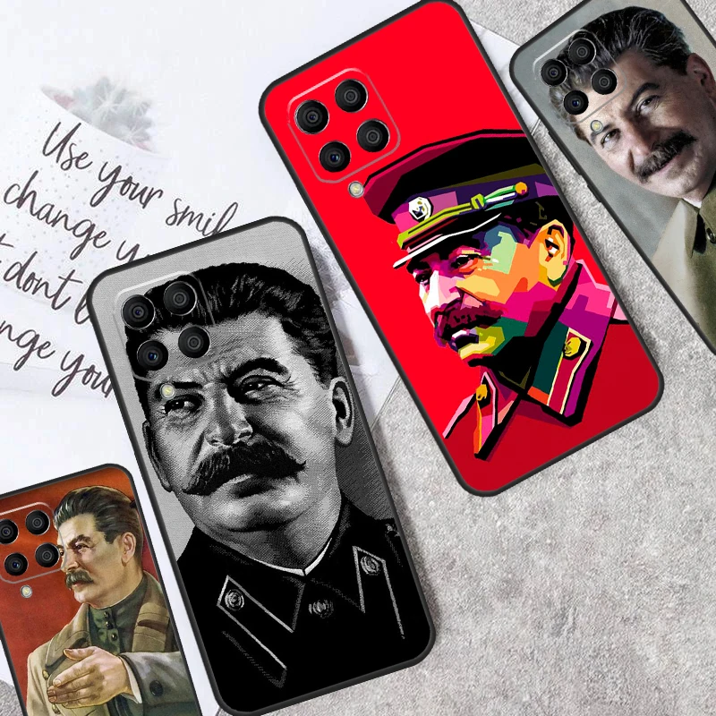 Russian Stalin Ussr Case For Samsung Galaxy M21 M31 M51 M12 M32 M52 M30s M20 M13 M23 M33 M53 M14 M34 M54 Cover