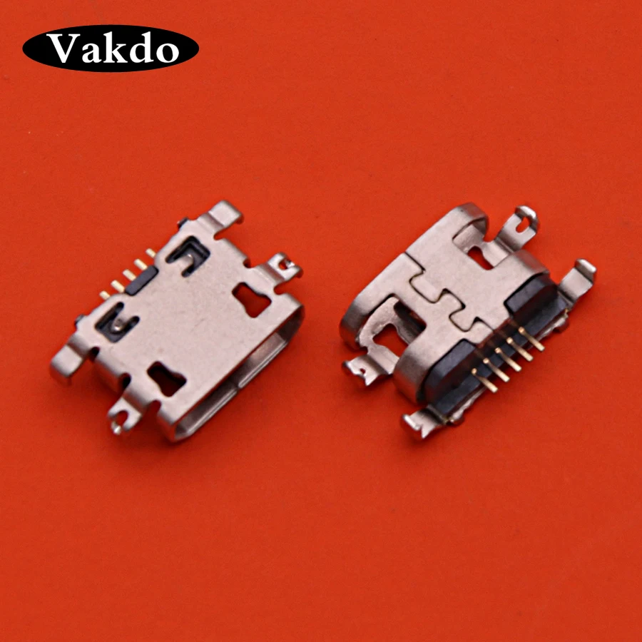 2-10pcs Micro USB Charging Port Dock Connector Socket Plug repair parts replacement For Blackview BV4900 BV4900 Pro